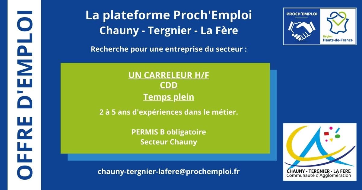 PROCH&rsquo; EMPLOI – TECHNICO-COMMERCIAL H/F